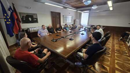 Sprejem državnih prvakov; Vir: Občina Sežana